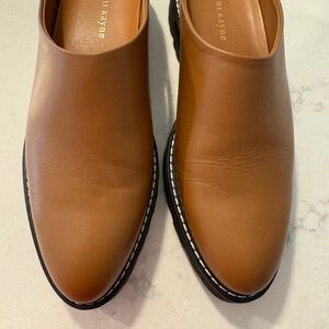 Jenni Kayne Leather Lug Mule - Canyon - Size 40